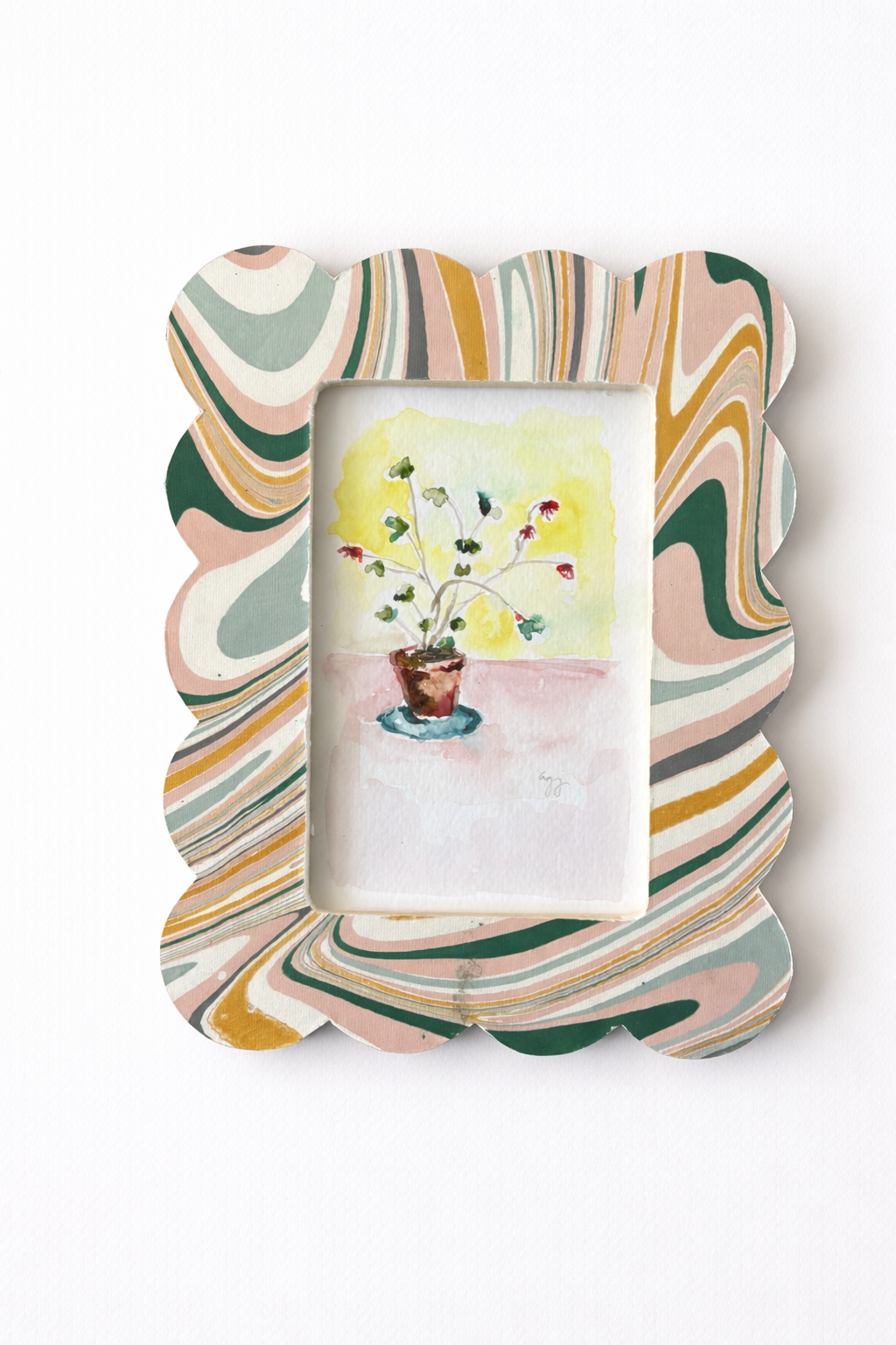 Marble Floral 2