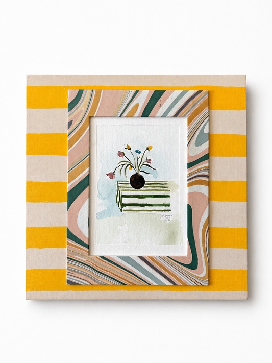 Marble Floral 3